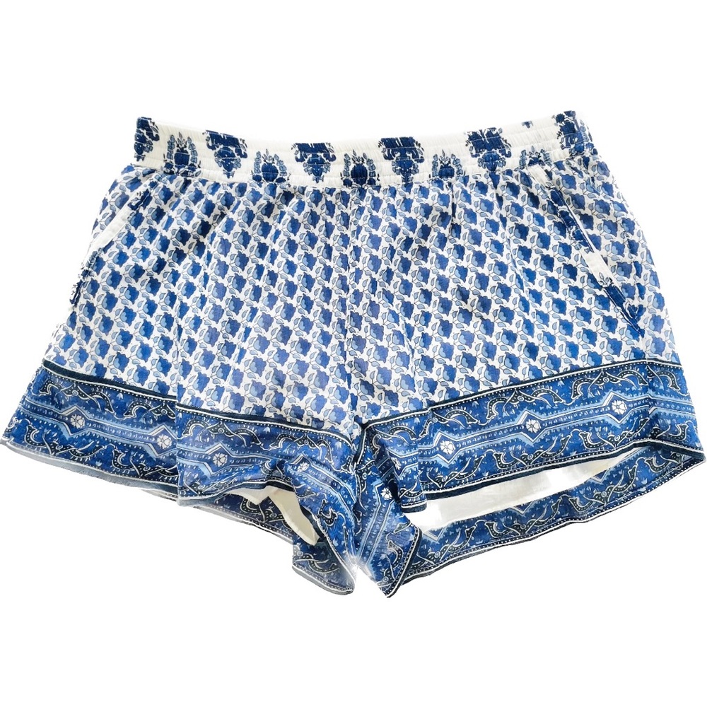JOIE | S/M | Beatra Floral Print Botanical Cotton Porcelain Jasmine Shorts NWOT